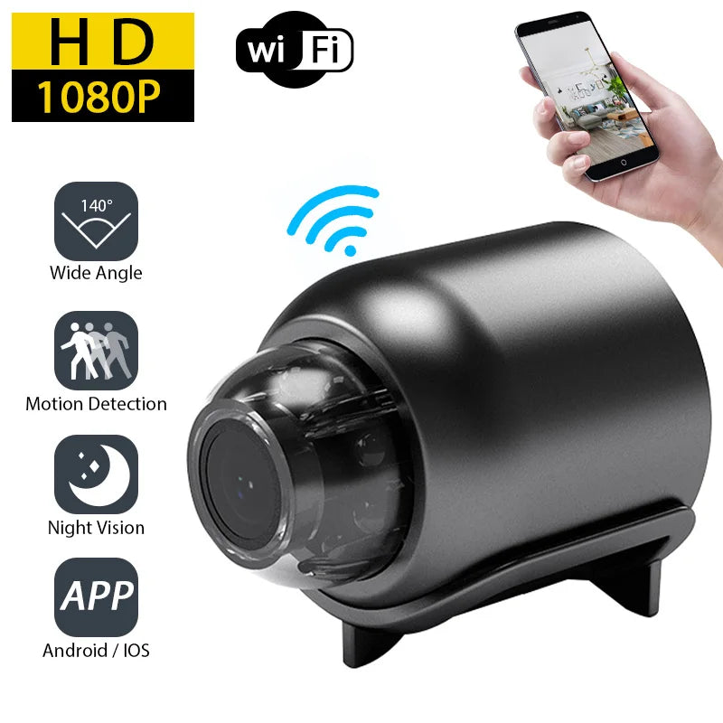 Mini Camera Wifi Wireless Smart Home HD 1080P IP Camera Indoor Security Surveillance Night Vision Camcorder Audio Video Recorder